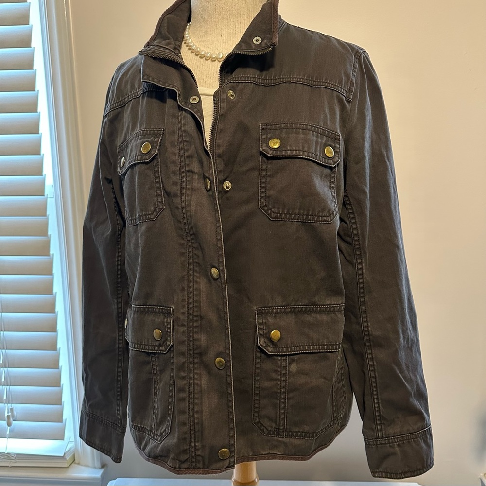 J Crew Relaxed Boyfriend Field Jacket
